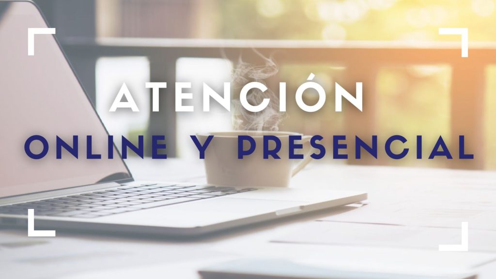 atención online y presencial